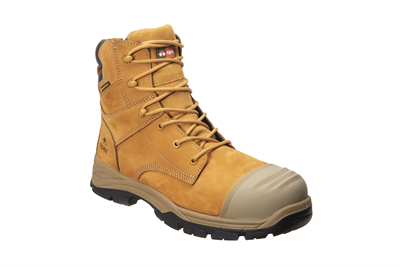 Apex Boots Safety Goldie Zip 11 Laceup Wheat